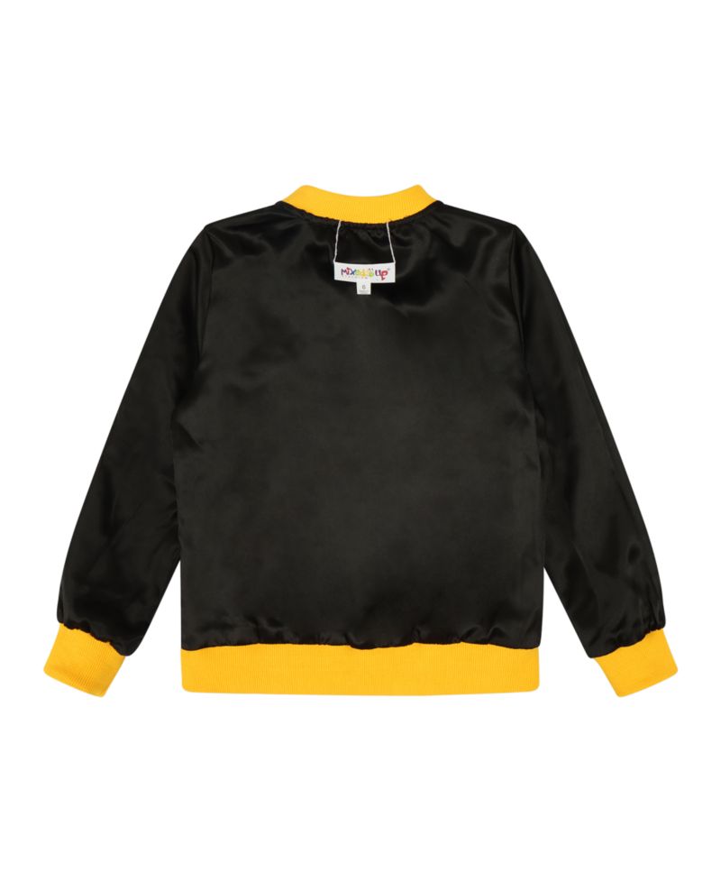 Girls Reversible Zip up Lightweight Bomber Jacket