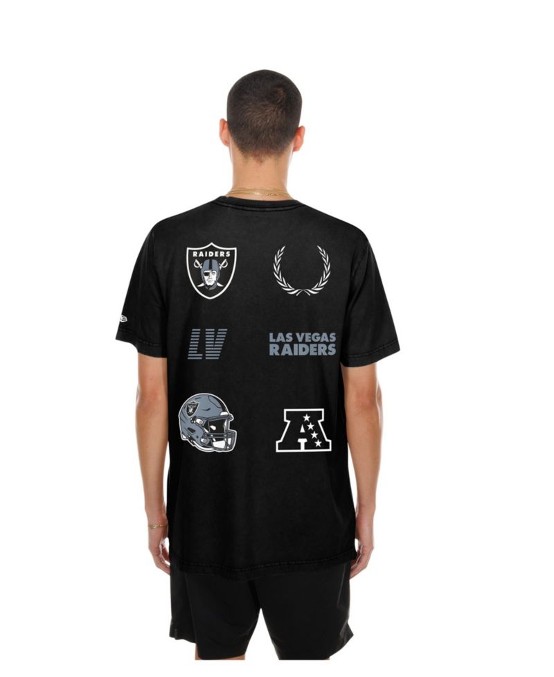 Men's Black Las Vegas Raiders Match T-Shirt