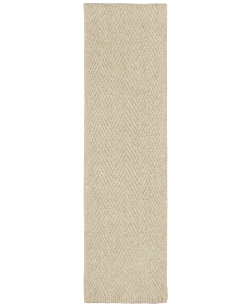 Shine Herringbone Knit Scarf