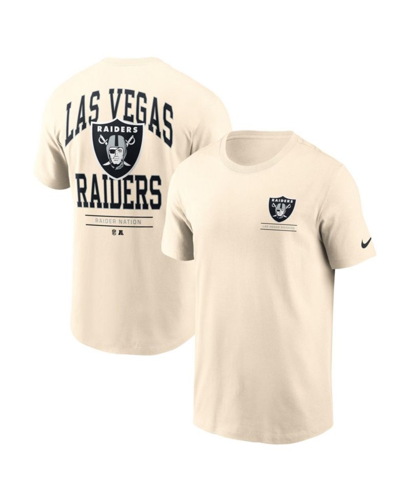 Men's Natural Las Vegas Raiders Freestyle Essential T-Shirt