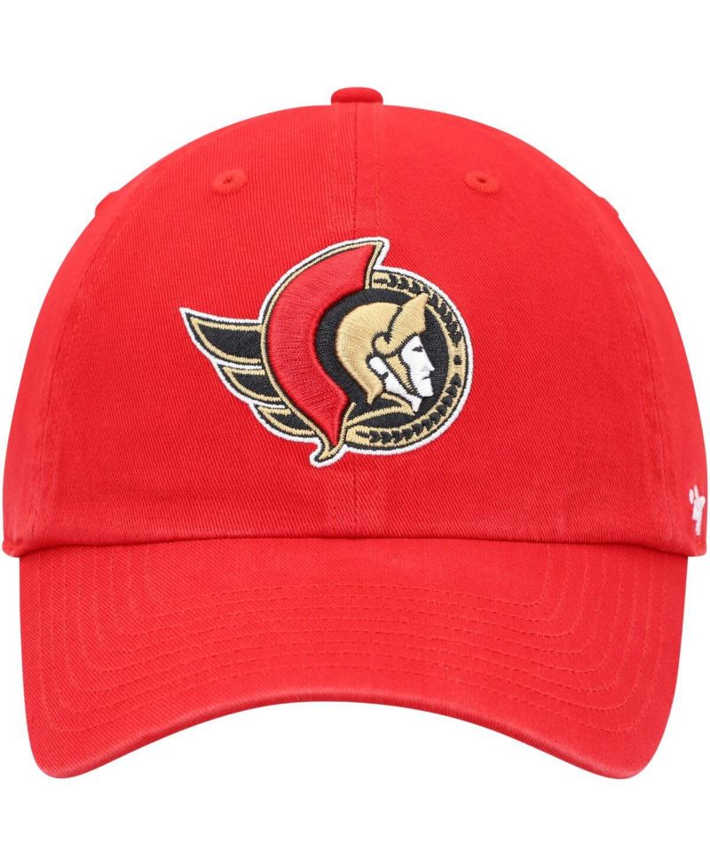 Men's Red Ottawa Senators Team Clean Up Adjustable Hat