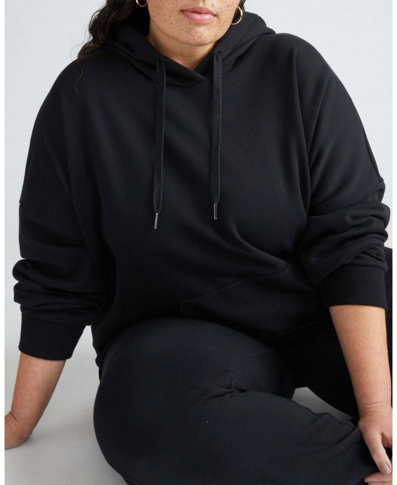 Plus Size Daydream Plush Fleece-Backing Relaxed-Fit Hoodie