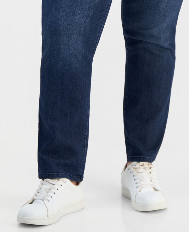 Plus Size Mid-Rise Straight-Leg AbSolution Jeans