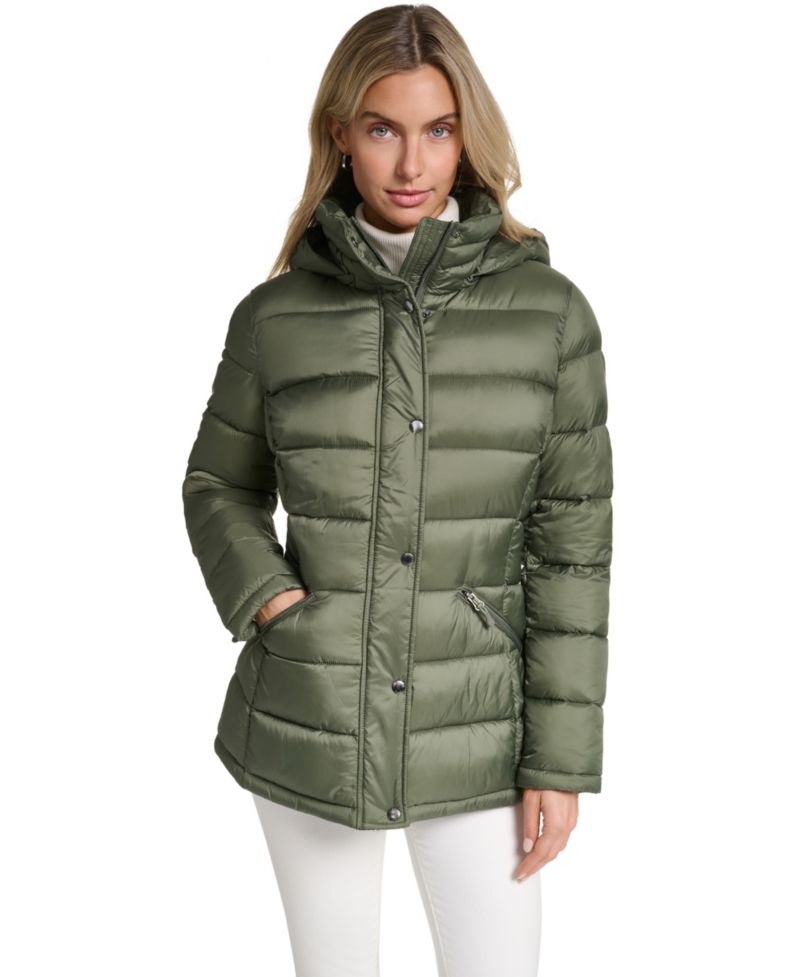 Women's Packable Hooded Puffer Coat