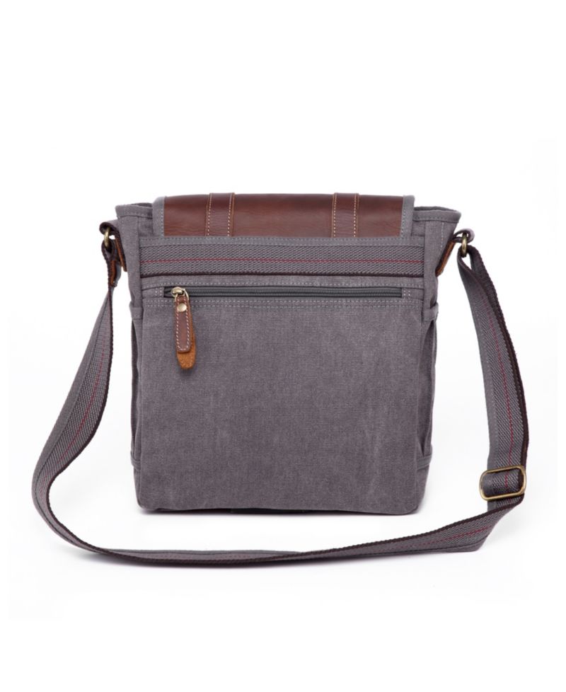 Turtle Ridge 4-Pocket Canvas Crossbody Bag