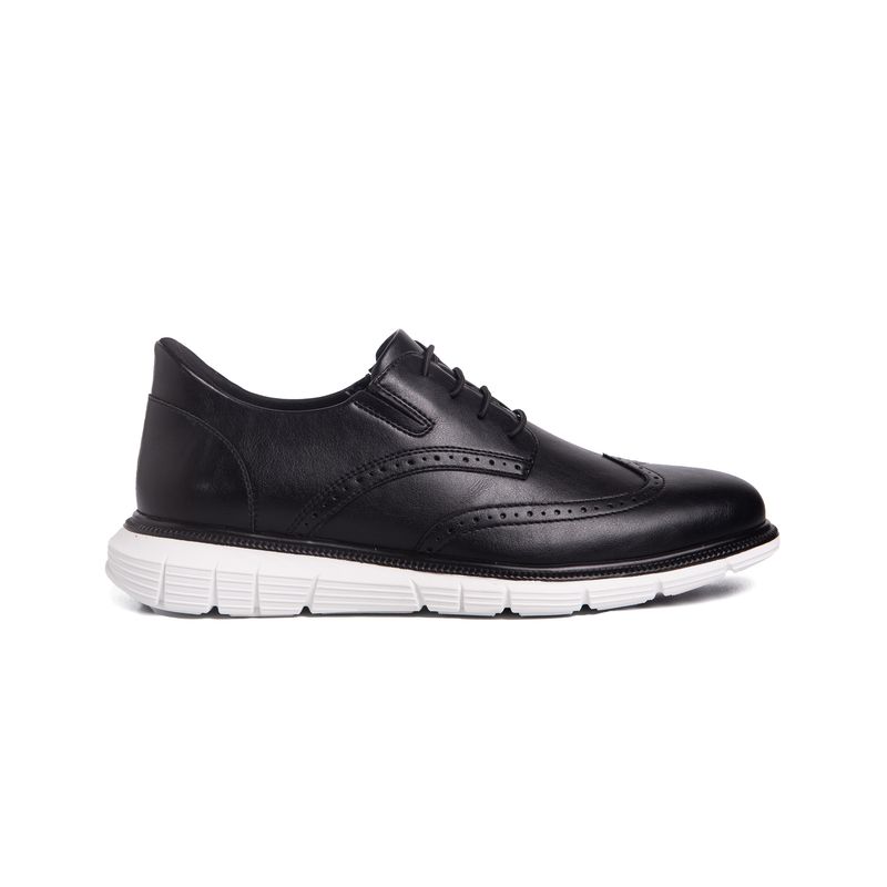 Men's Hill Street Hands-Free Slip On Technology Leather Wingtip Oxfords