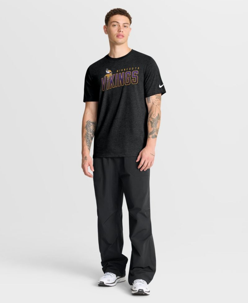 Men's Minnesota Vikings Believe The Game Tri-Blend Screen-Print Graphic T-Shirt