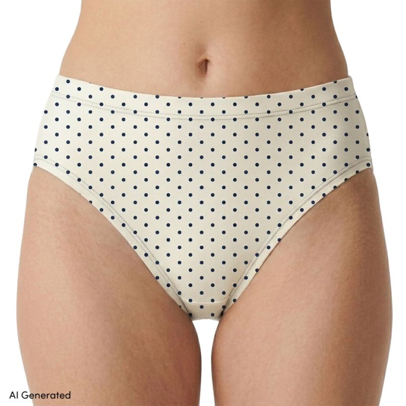 True Solutions Light Weight Microfiber Basics Bikini Low-Rise Panty, 3-Pack