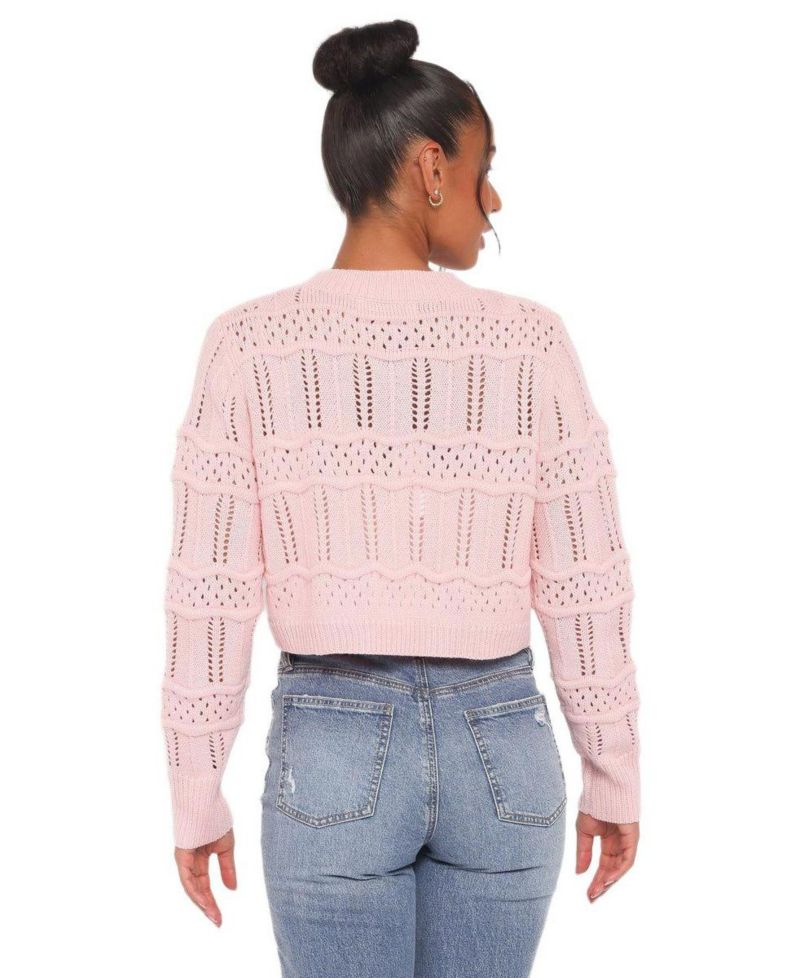 Women's Aidy Crop Button Front Cardigan