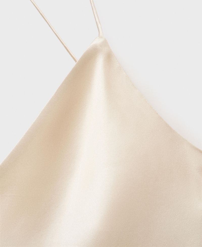 Women's Silk Straps Nightgown