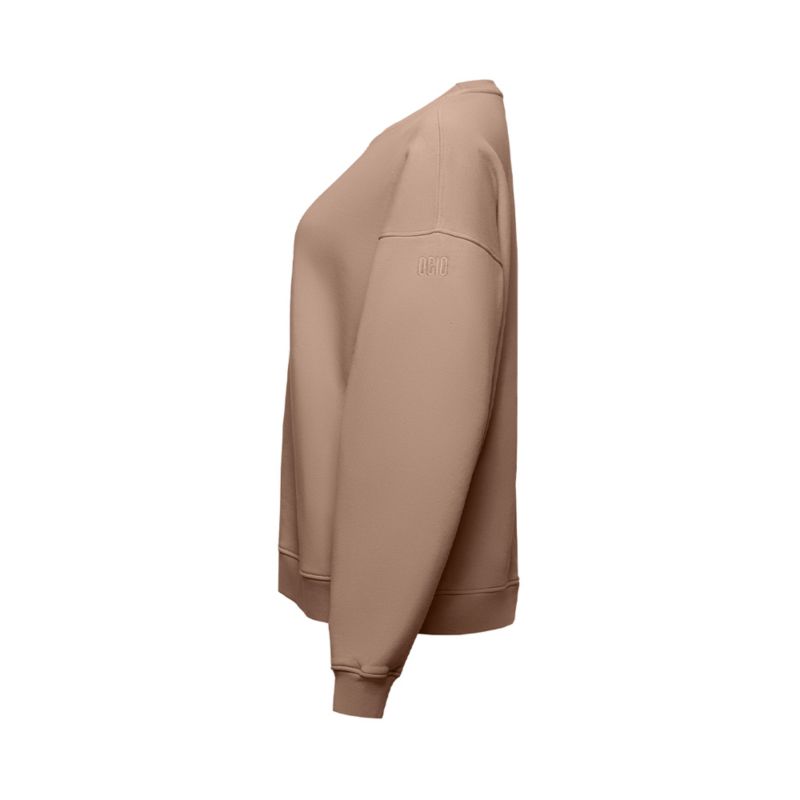 Women's Organic Cotton Teddy Oversized Crewneck