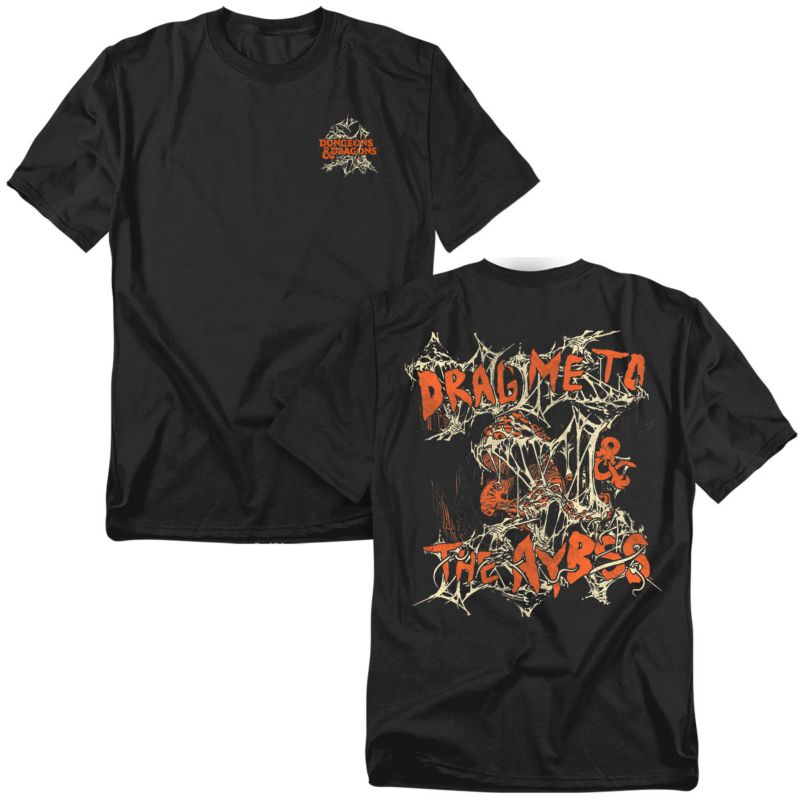 Men's Drag Me To The Abyss Front Back T-Shirt