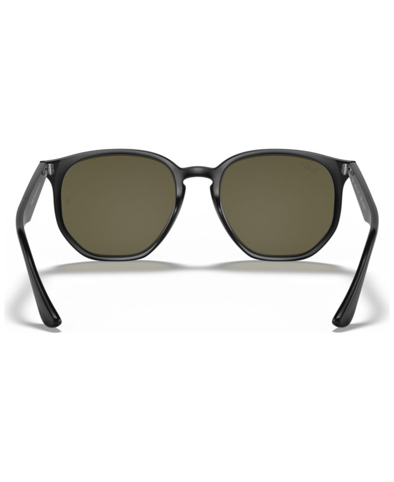 Unisex Polarized Low Bridge Fit Sunglasses, RB4306F 54