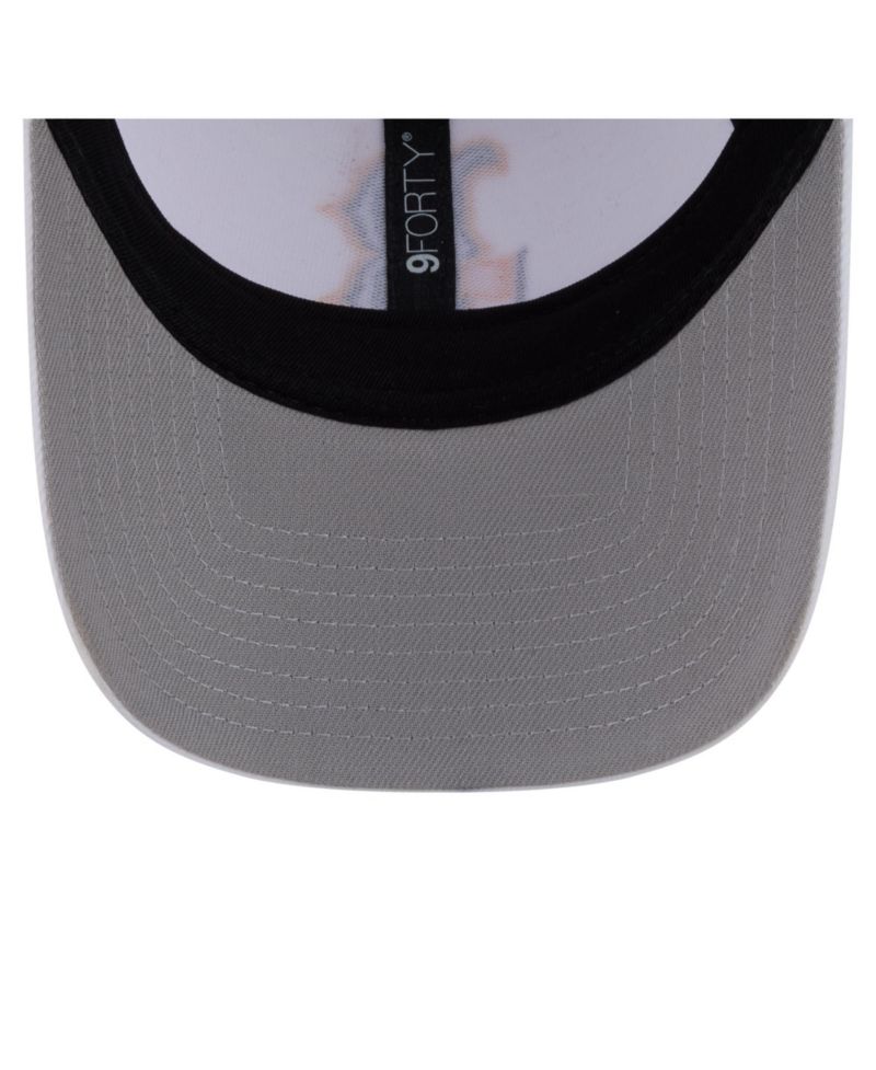 Men's White Boston Red Sox Flag 9FORTY Trucker Adjustable Hat