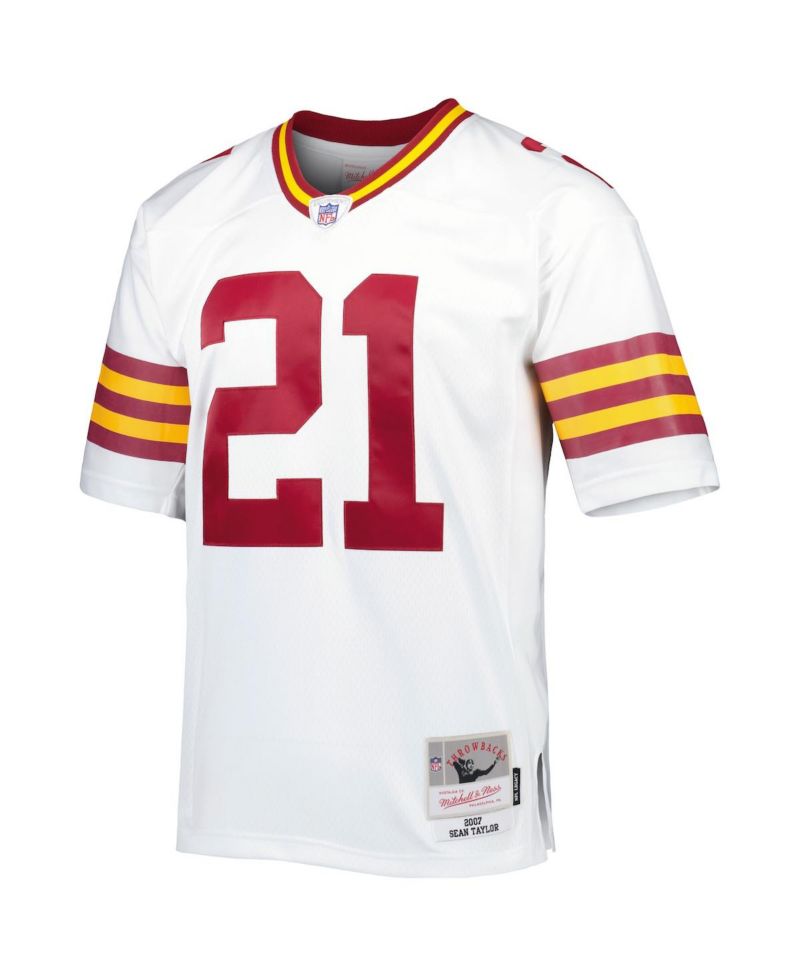 Men's Sean Taylor White Washington Football Team 2007 Legacy Replica Jersey