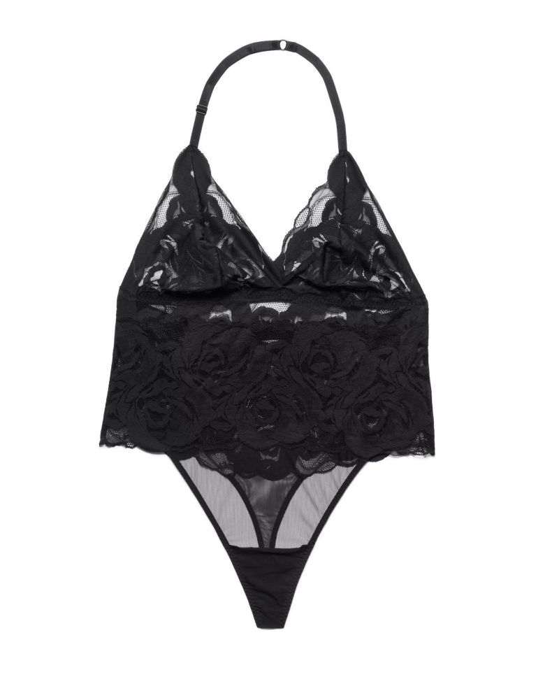 Plus Size Esme Lace Bodysuit Lingerie