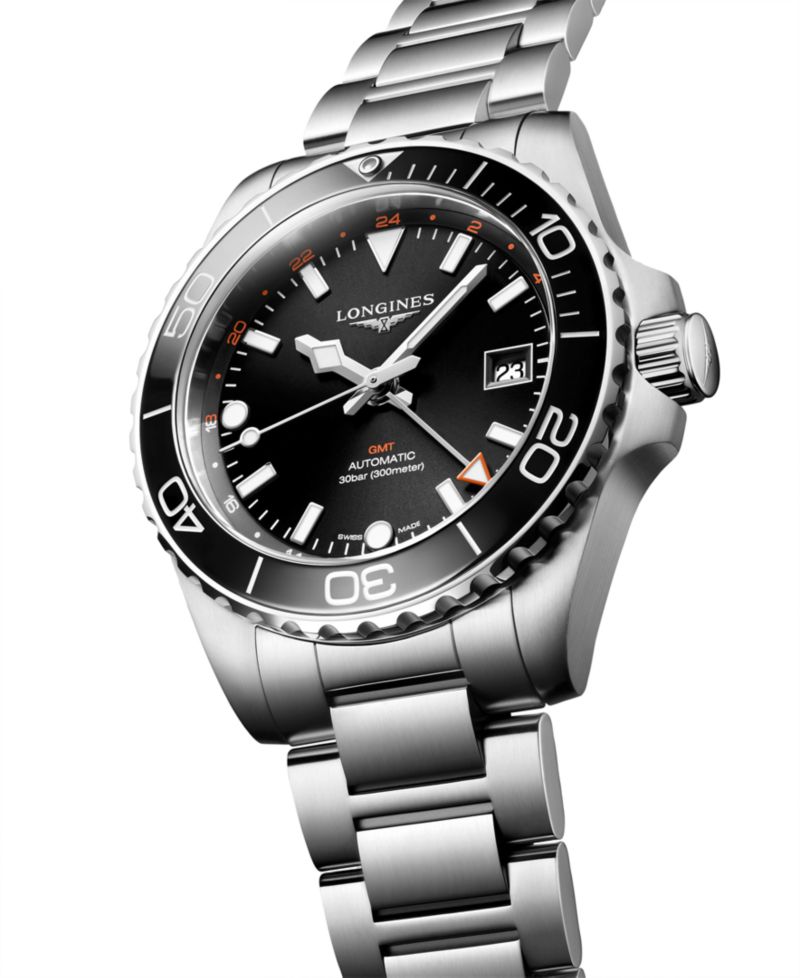 Men's Swiss Automatic HydroConquest Stainless Steel Steel Bracelet Watch 41mm