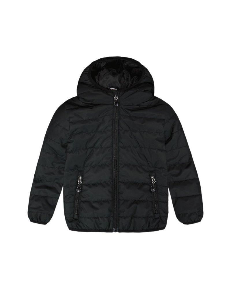 Toddler Unisex Quilted Mid-Season Jacket Black