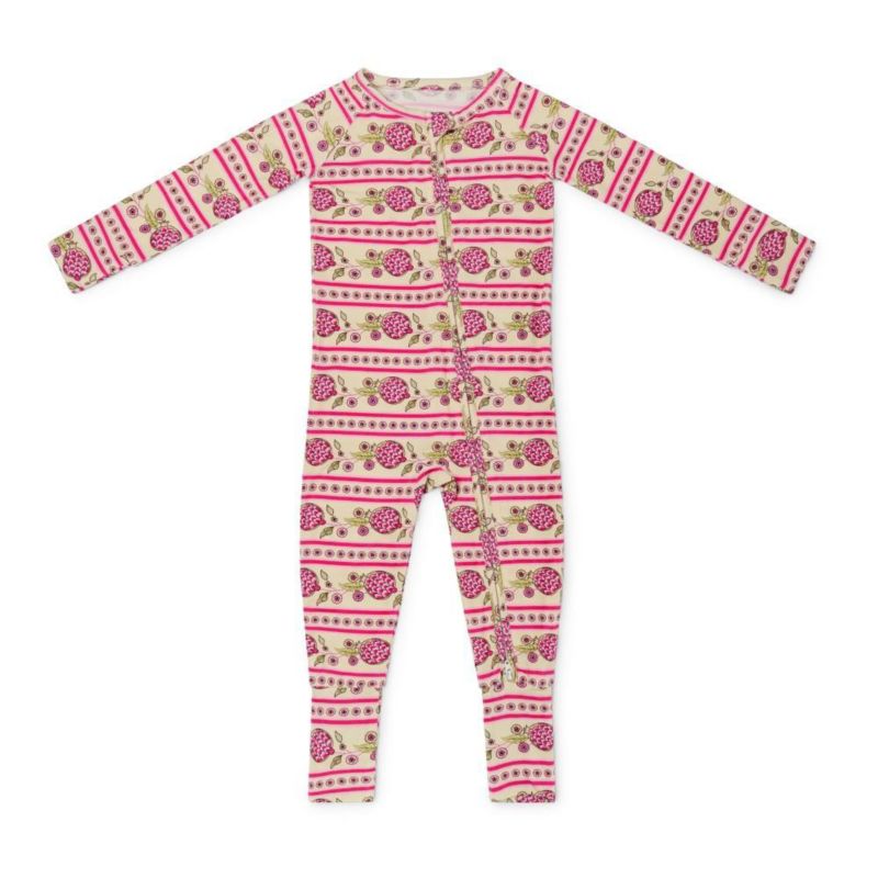 Baby Girl's Pomegranate Soiree Bamboo Sleeper