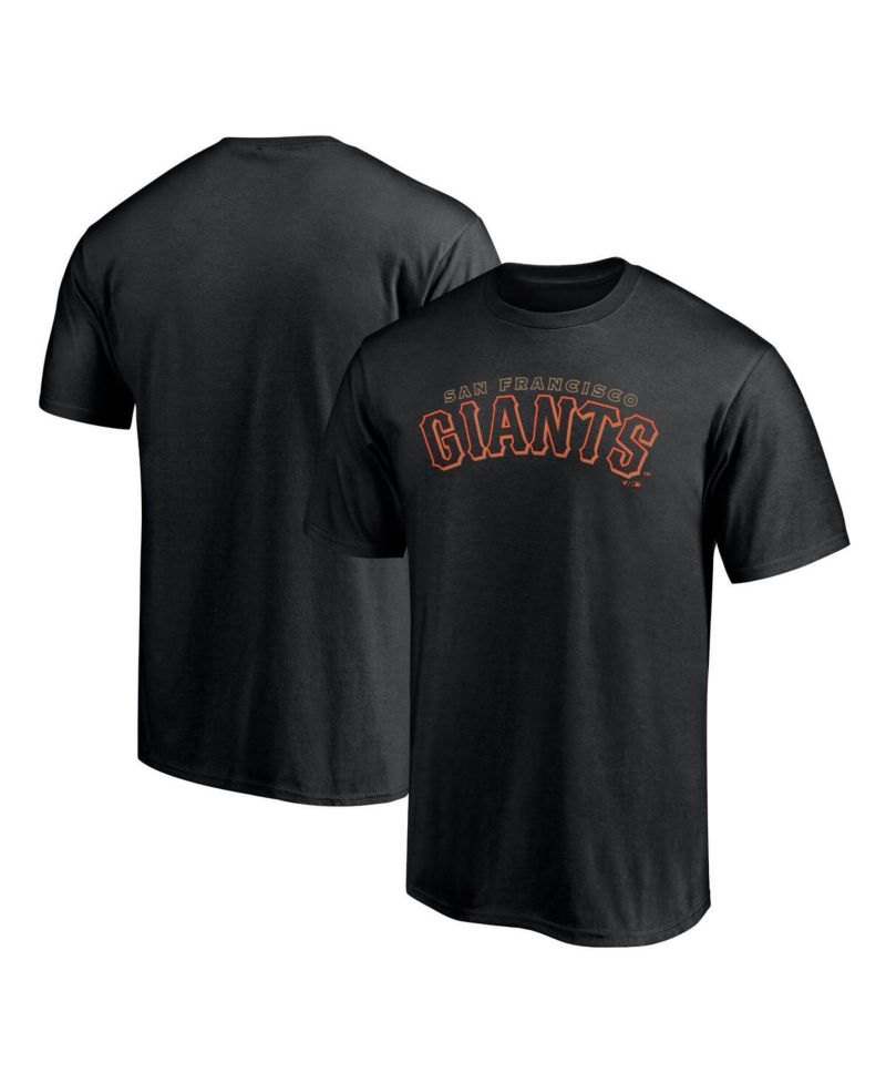 Men's Black San Francisco Giants Alternate Club Lettering T-Shirt