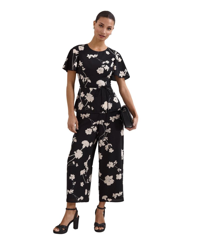 Women's Jolie Cropped Wide-Leg Jumpsuit