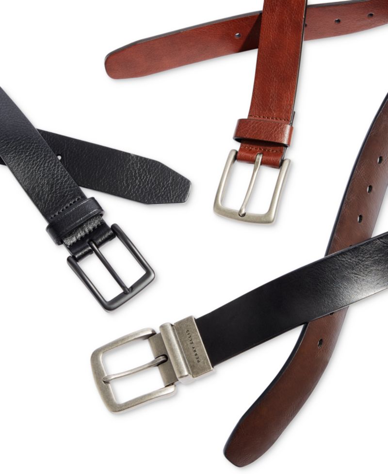 Men's Leather Braided Belt