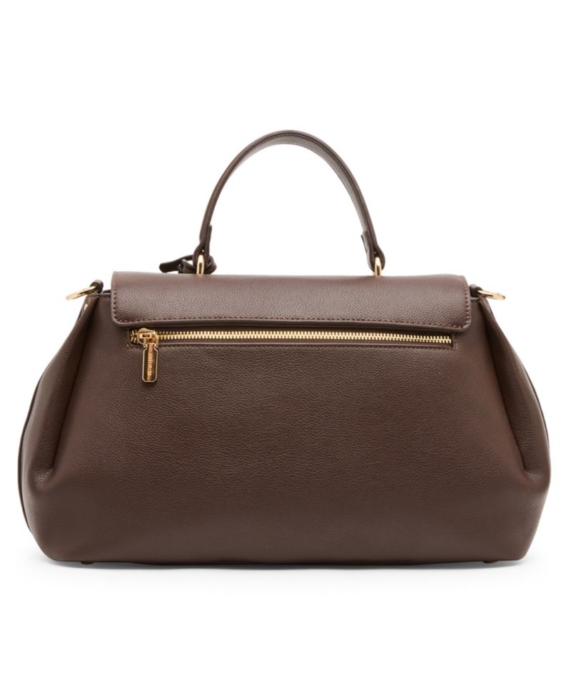 East-West Large Satchel Handbag