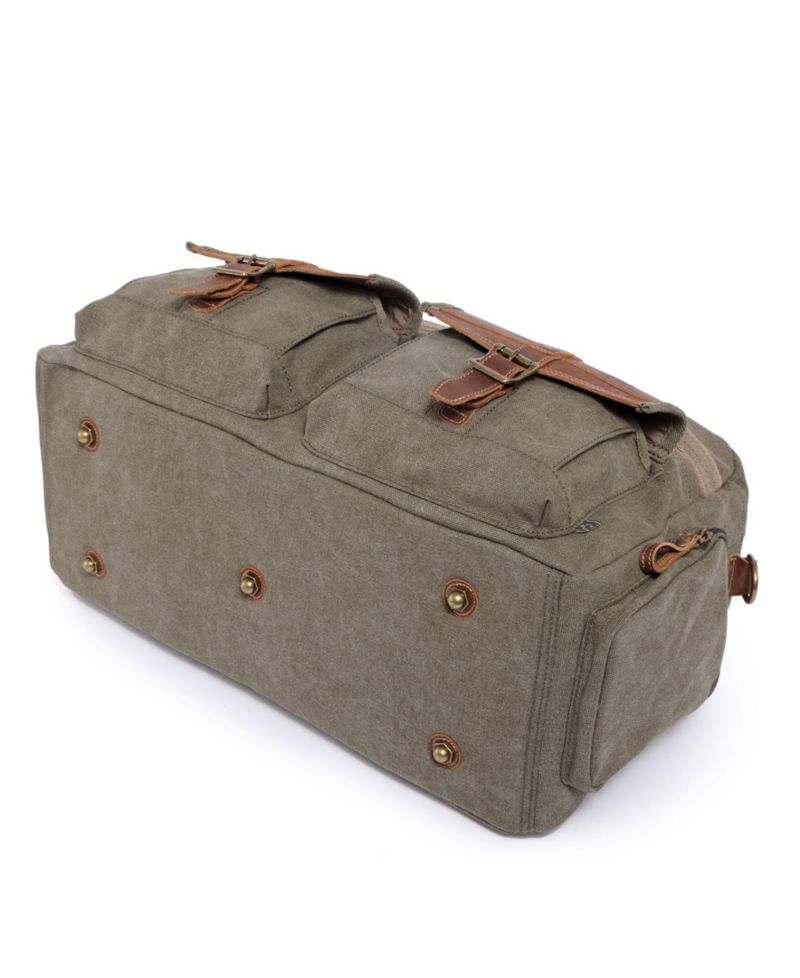 Turtle Ridge Extra-Large Canvas Duffel Bag