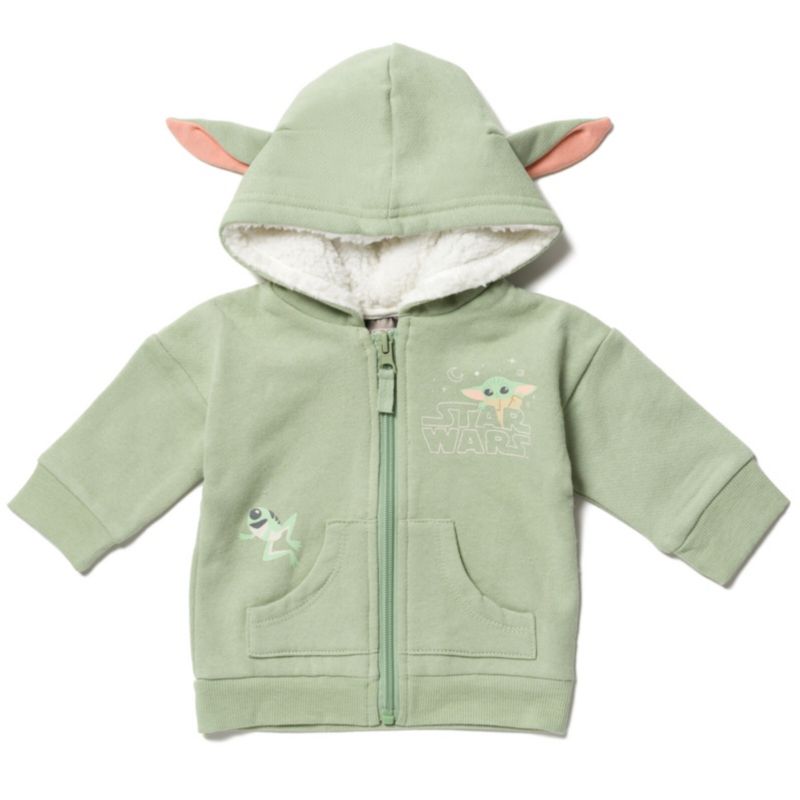 Toddler Boys The Mandalorian The Fleece Zip Up Hoodie Toddler|Child