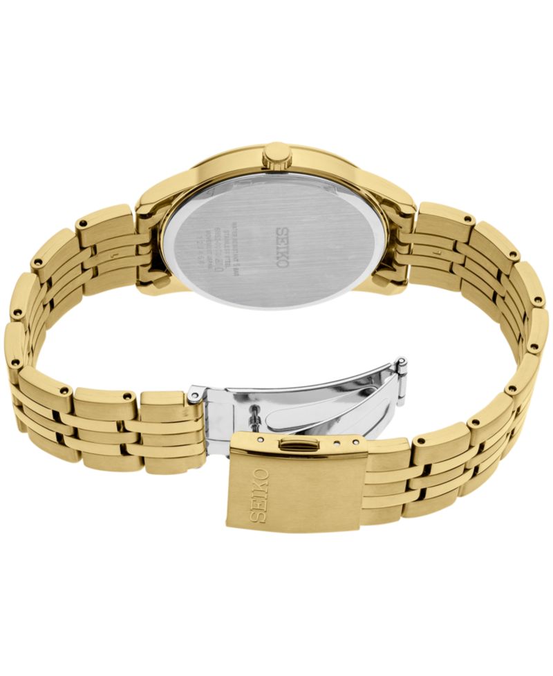 Men's Essential Gold-Tone Stainless Steel Bracelet Watch 40mm