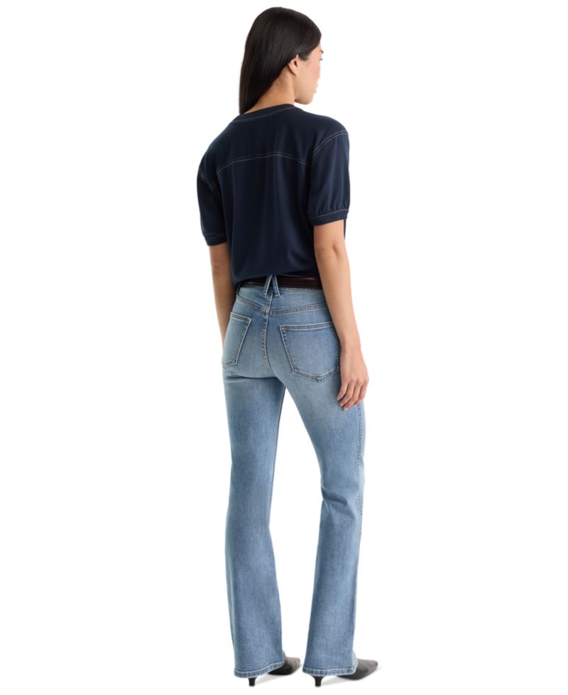 Women's High-Rise Slim Bootcut Jeans