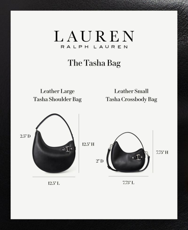 Tasha Leather Large Shoulder Bag