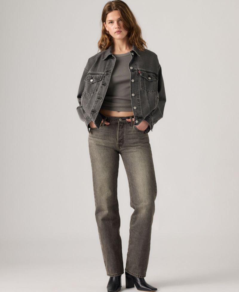 Premium Women's 501 90's Mid-Rise Straight-Fit Jeans 30"