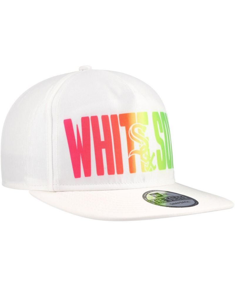Men's White Chicago White Sox Spring Spectrum Golfer Snapback Hat