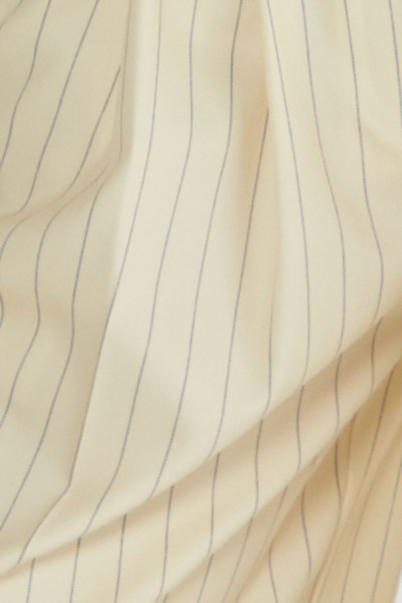 Women's Pinstripe Tailored Top