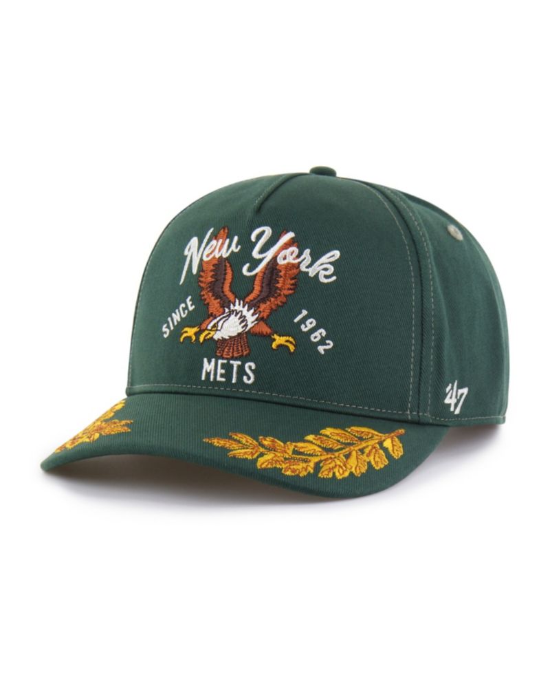 Men's Dark Green New York Mets Keepsake Collection Adjustable Hitch Hat
