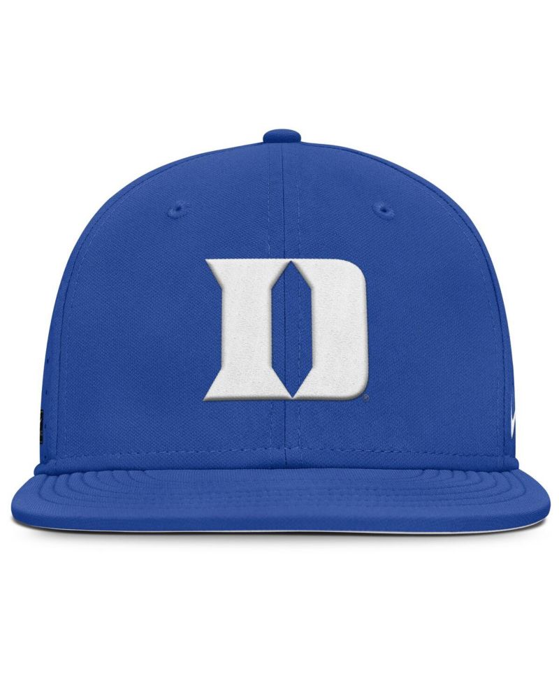 Men's Royal Duke Blue Devils On-Field Dugout True Performance Fitted Hat