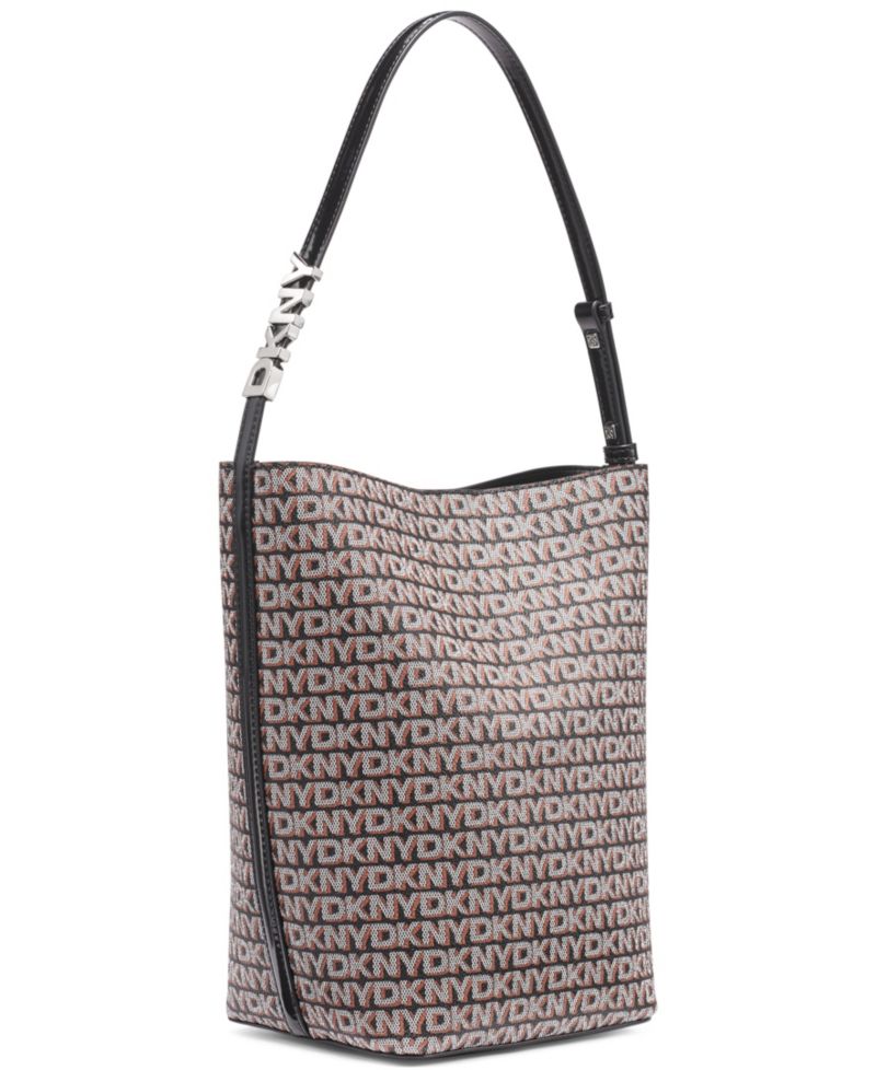 Avril Small Logo Bucket Bag