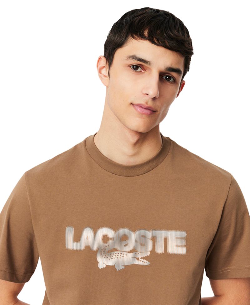 Men's Classic-Fit 3D Print Crewneck T-Shirt