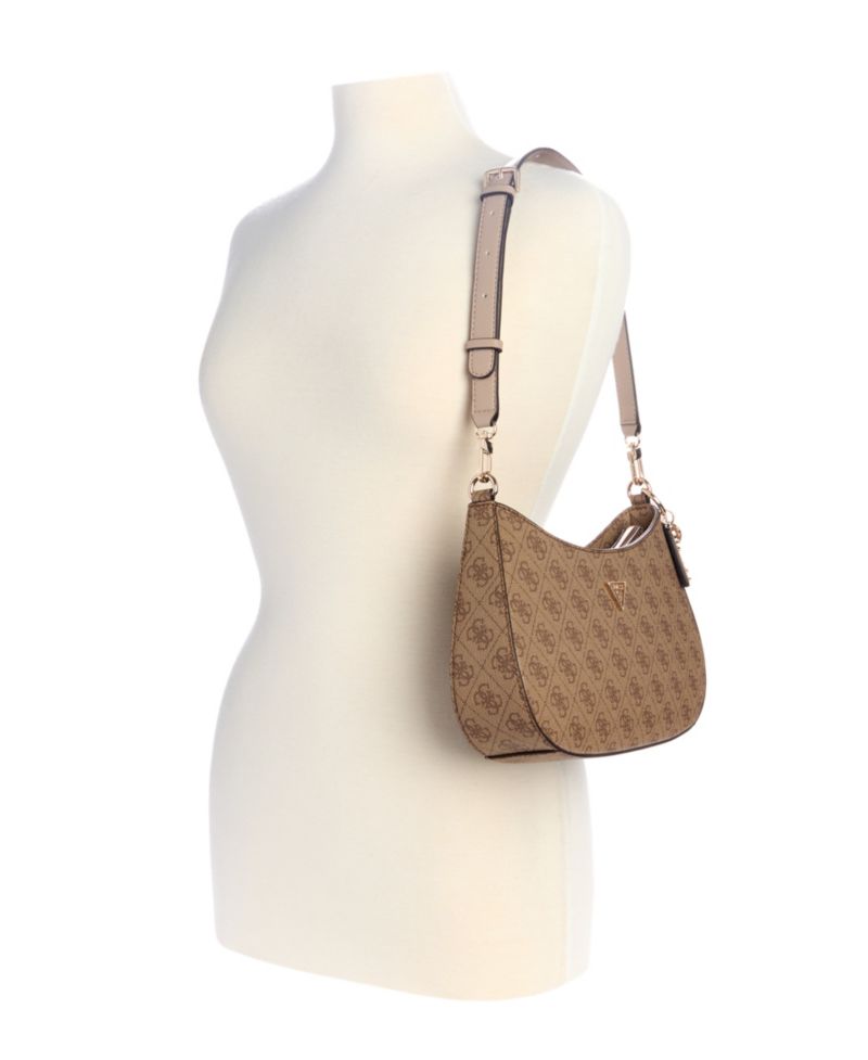 Noelle Small Top-Zip Shoulder Bag