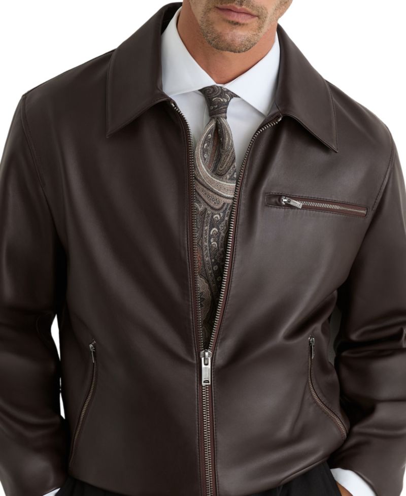 Men's Strader Moto Leather Jacket