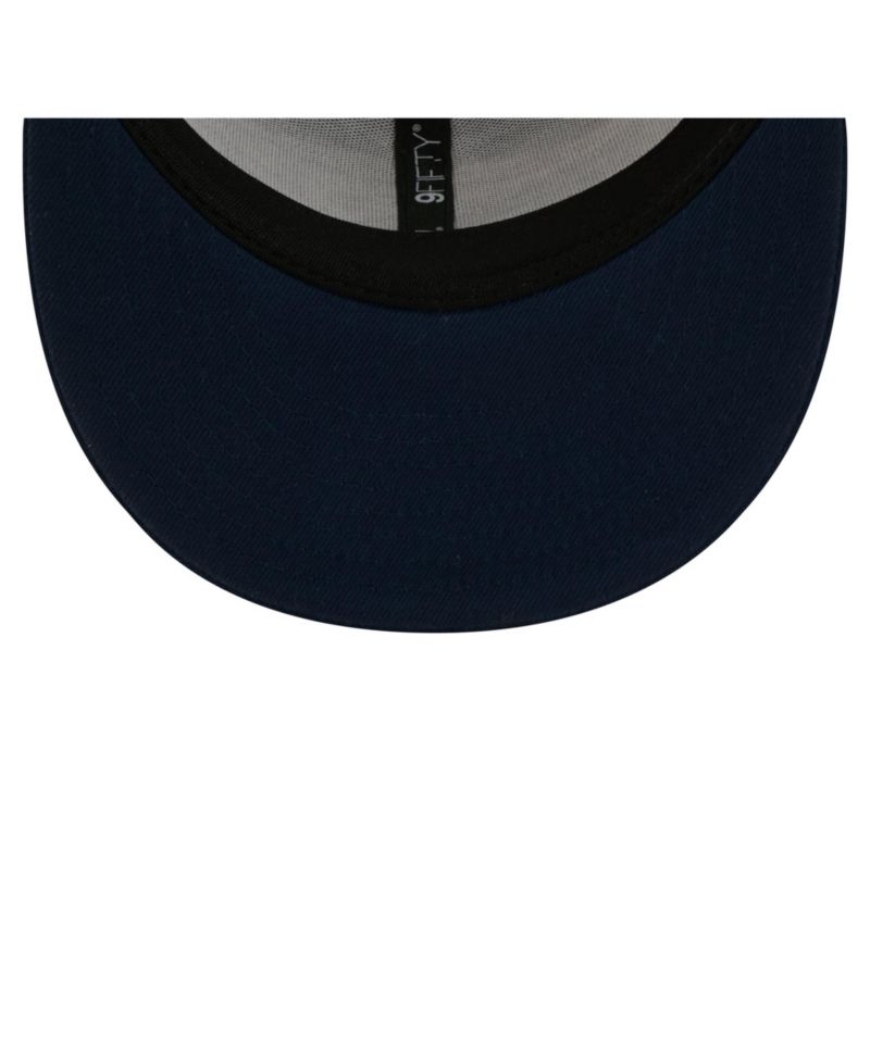 Men's Navy New England Patriots Core Team 9FIFTY Trucker Snapback Hat
