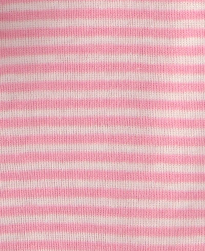 Baby and Toddler Girls' Ice Cream Short-Sleeve T-Shirt and Shorts Snug-Fit Cotton Pajama, 4-Piece Set
