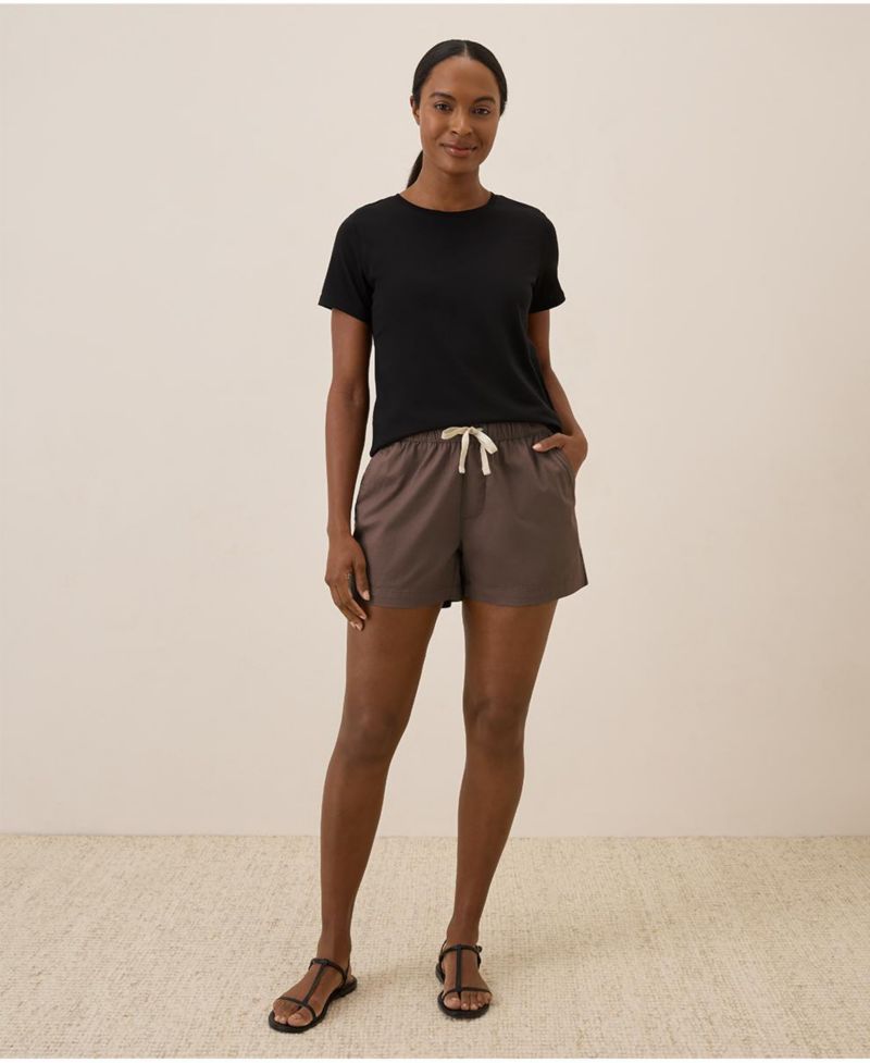 Women's Organic Cotton Luxe Stretch Jersey Tee