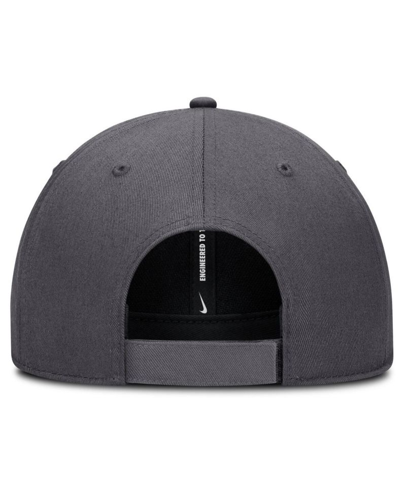 Men's Gray Houston Astros Club Performance Adjustable Hat