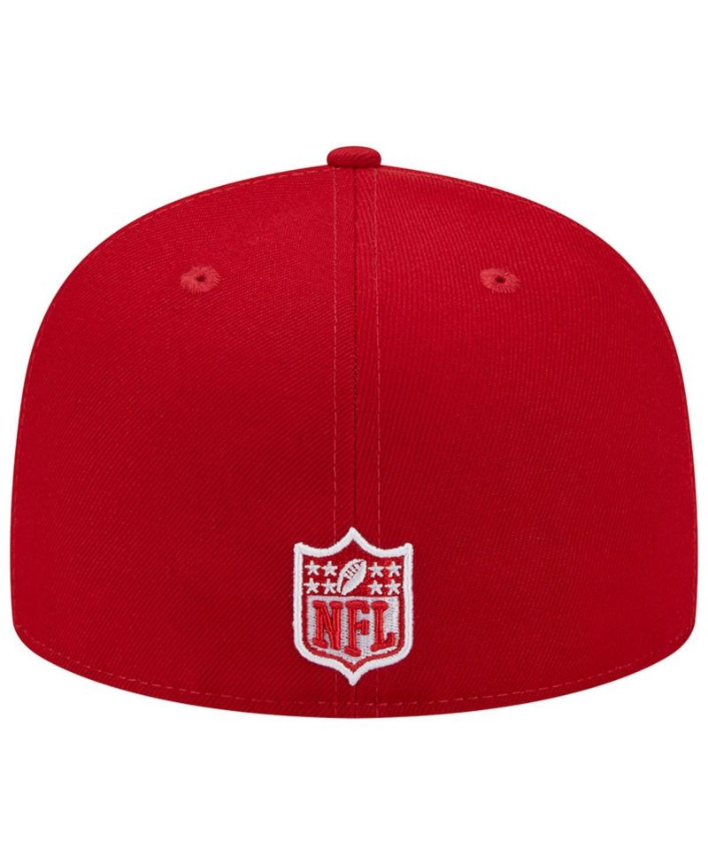 Men's Scarlet Pittsburgh Steelers Super Bowl XLIII Main Patch 59FIFTY Fitted Hat