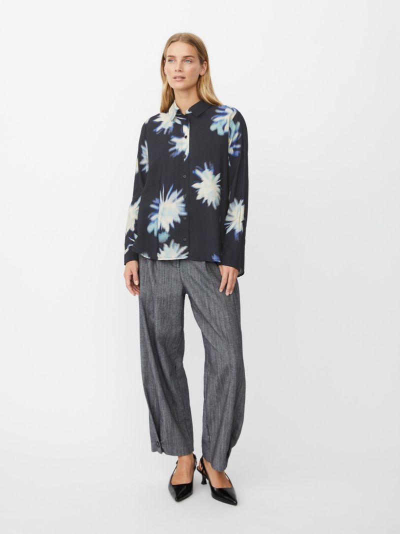 Women's Imma Long Sleeve Collared Shirt