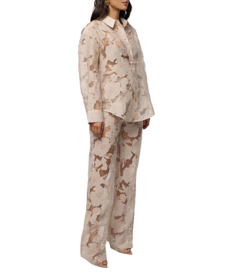Women's Organza Floral Pant