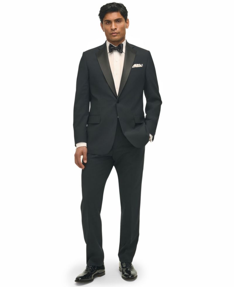Men's Classic-Fit Wool Blend Tuxedo Suit Separates Pant