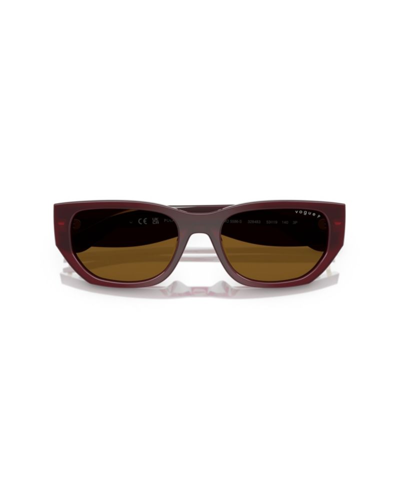 Women's Polarized Rectangle Sunglasses VO5586S